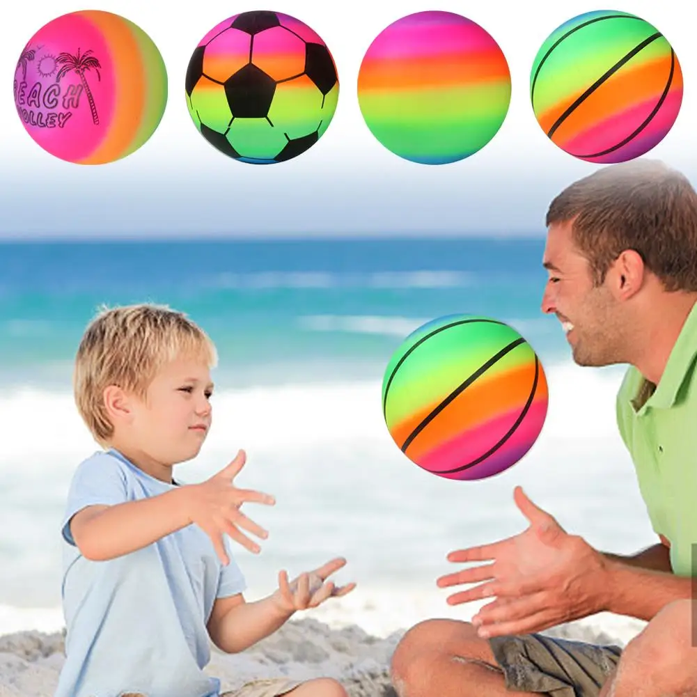 كرة نفخ قوس قزح